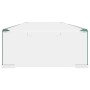 Soporte para TV/Elevador monitor cristal claro 100x30x13 cm von , TV-Möbel - Ref: Foro24-244131, Preis: 121,48 €, Rabatt: %