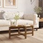 Mesa de centro madera maciza de pino marrón miel 87x48x35 cm by , Coffee table - Ref: Foro24-822325, Price: 36,91 €, Discount: %