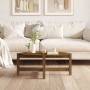 Mesa de centro madera maciza de pino marrón miel 87x48x35 cm by , Coffee table - Ref: Foro24-822325, Price: 36,91 €, Discount: %