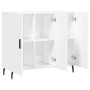 Aparador de madera de ingeniería blanco 90x34x80 cm de , Aparadores - Ref: Foro24-828124, Precio: 114,74 €, Descuento: %