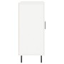 Aparador de madera de ingeniería blanco 90x34x80 cm de , Aparadores - Ref: Foro24-828124, Precio: 114,74 €, Descuento: %