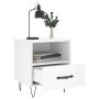 Mesita de noche madera de ingeniería blanco 40x35x47,5 cm von , Nachttische - Ref: Foro24-827420, Preis: 41,06 €, Rabatt: %
