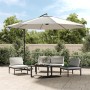 Sombrilla voladiza 3,5 m blanco arena by , Umbrellas - Ref: Foro24-42199, Price: 130,30 €, Discount: %