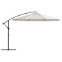 Sombrilla voladiza 3,5 m blanco arena by , Umbrellas - Ref: Foro24-42199, Price: 130,30 €, Discount: %