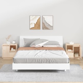 Mesitas de noche 2 uds madera maciza de pino 50x34x50 cm von , Nachttische - Ref: Foro24-814480, Preis: 103,21 €, Rabatt: %