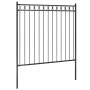 Valla de jardín de acero negro 1,7x1,5 m von , Zaunpaneele - Ref: Foro24-146315, Preis: 97,59 €, Rabatt: %