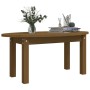 Mesa de centro madera maciza de pino marrón miel 80x40x35 cm by , Coffee table - Ref: Foro24-822350, Price: 47,43 €, Discount: %
