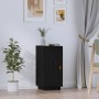 Aparador de madera maciza de pino negro 34x40x75 cm by , Sideboards - Ref: Foro24-820116, Price: 61,12 €, Discount: %