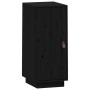Aparador de madera maciza de pino negro 34x40x75 cm by , Sideboards - Ref: Foro24-820116, Price: 61,12 €, Discount: %