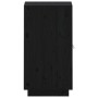 Aparador de madera maciza de pino negro 34x40x75 cm by , Sideboards - Ref: Foro24-820116, Price: 61,12 €, Discount: %