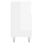 Aparador de madera contrachapada blanco brillante 60x35x70 cm de , Aparadores - Ref: Foro24-831190, Precio: 64,30 €, Descuent...