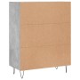 Aparador de madera de ingeniería gris hormigón 69,5x34x90 cm von , Sideboards - Ref: Foro24-828040, Preis: 91,32 €, Rabatt: %