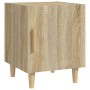 Mesitas de noche 2 uds madera contrachapada color roble Sonoma by , Nightstands - Ref: Foro24-812049, Price: 67,59 €, Discoun...