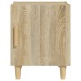 Mesitas de noche 2 uds madera contrachapada color roble Sonoma by , Nightstands - Ref: Foro24-812049, Price: 67,59 €, Discoun...