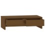Soporte de monitor madera maciza pino marrón miel 50x27x15 cm von , Computersockel und -erhöhungen - Ref: Foro24-813957, Prei...