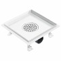 Desagüe de ducha cubierta inserción suelo acero inox. 23x23 cm by , Drains - Ref: Foro24-145995, Price: 49,88 €, Discount: %