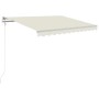 Cremefarbene automatische einziehbare Markise 300 x 250 cm von vidaXL, Markisen - Ref: Foro24-3068867, Preis: 290,42 €, Rabat...
