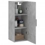Armario de pared gris hormigón 34,5x34x90 cm de , Aparadores - Ref: Foro24-828880, Precio: 47,69 €, Descuento: %