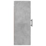 Armario de pared gris hormigón 34,5x34x90 cm de , Aparadores - Ref: Foro24-828880, Precio: 47,69 €, Descuento: %