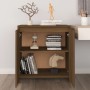 Aparador de madera contrachapada marrón roble 70x41x75 cm de , Aparadores - Ref: Foro24-813004, Precio: 83,72 €, Descuento: %