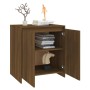 Aparador de madera contrachapada marrón roble 70x41x75 cm de , Aparadores - Ref: Foro24-813004, Precio: 83,72 €, Descuento: %