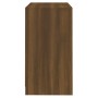 Aparador de madera contrachapada marrón roble 70x41x75 cm de , Aparadores - Ref: Foro24-813004, Precio: 83,72 €, Descuento: %