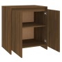 Aparador de madera contrachapada marrón roble 70x41x75 cm de , Aparadores - Ref: Foro24-813004, Precio: 83,72 €, Descuento: %