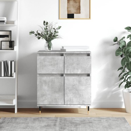 Aparador de madera contrachapada gris hormigón 60x35x70 cm de , Aparadores - Ref: Foro24-831112, Precio: 65,91 €, Descuento: %