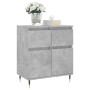 Aparador de madera contrachapada gris hormigón 60x35x70 cm de , Aparadores - Ref: Foro24-831112, Precio: 65,82 €