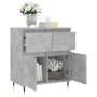 Aparador de madera contrachapada gris hormigón 60x35x70 cm de , Aparadores - Ref: Foro24-831112, Precio: 65,91 €, Descuento: %