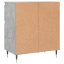 Aparador de madera contrachapada gris hormigón 60x35x70 cm de , Aparadores - Ref: Foro24-831112, Precio: 65,91 €, Descuento: %