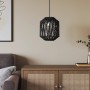 Pantalla de lámpara hierro y papel negra Ø23x28 cm von , Lampenschirme - Ref: Foro24-364362, Preis: 29,25 €, Rabatt: %