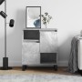 Aparador de madera contrachapada gris hormigón 60x35x70 cm von , Sideboards - Ref: Foro24-831200, Preis: 67,30 €, Rabatt: %