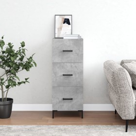 Aparador de madera contrachapada gris hormigón 34,5x34x90 cm von , Sideboards - Ref: Foro24-828608, Preis: 72,98 €, Rabatt: %