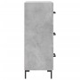 Aparador de madera contrachapada gris hormigón 34,5x34x90 cm von , Sideboards - Ref: Foro24-828608, Preis: 72,98 €, Rabatt: %