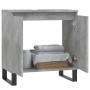 Armario de baño madera de ingeniería gris hormigón 58x33x60 cm de , Muebles de baño - Ref: Foro24-831592, Precio: 67,22 €, De...
