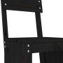 Taburetes de cocina 2 uds madera de pino negro 40x48,5x115,5 cm von , Gartenstühle - Ref: Foro24-825363, Preis: 112,68 €, Rab...