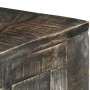 Escritorio de madera maciza de mango negro 110x50x75 cm de , Escritorios - Ref: Foro24-247913, Precio: 254,25 €, Descuento: %