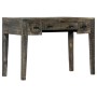 Escritorio de madera maciza de mango negro 110x50x75 cm de , Escritorios - Ref: Foro24-247913, Precio: 254,25 €, Descuento: %