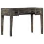 Escritorio de madera maciza de mango negro 110x50x75 cm de , Escritorios - Ref: Foro24-247913, Precio: 254,25 €, Descuento: %