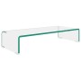 Soporte para TV/Elevador monitor cristal claro 60x25x11 cm von , TV-Möbel - Ref: Foro24-244127, Preis: 64,72 €, Rabatt: %