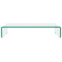 Soporte para TV/Elevador monitor cristal claro 60x25x11 cm von , TV-Möbel - Ref: Foro24-244127, Preis: 64,72 €, Rabatt: %