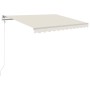 Automatische Markise mit LED und Windsensor Creme 350x250 cm von vidaXL, Markisen - Ref: Foro24-3068892, Preis: 506,47 €, Rab...