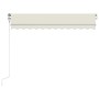 Automatische Markise mit LED und Windsensor Creme 350x250 cm von vidaXL, Markisen - Ref: Foro24-3068892, Preis: 506,47 €, Rab...