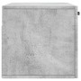 Armario de pared madera ingeniería gris hormigón 80x36,5x35 cm by , Lockers and storage cabinets - Ref: Foro24-830072, Price:...