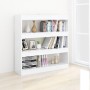 Estantería/divisor de espacios blanco brillante 100x30x103 cm von , Bücherregale und Regale - Ref: Foro24-811751, Preis: 86,4...
