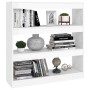 Estantería/divisor de espacios blanco brillante 100x30x103 cm von , Bücherregale und Regale - Ref: Foro24-811751, Preis: 86,4...