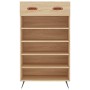 Zapatero madera de ingeniería roble Sonoma 60x35x105 cm de , Armarios y almacenamiento - Ref: Foro24-829583, Precio: 73,01 €,...