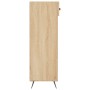 Zapatero madera de ingeniería roble Sonoma 60x35x105 cm de , Armarios y almacenamiento - Ref: Foro24-829583, Precio: 73,01 €,...