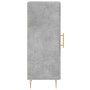 Aparador de madera contrachapada gris hormigón 34,5x34x90 cm de , Aparadores - Ref: Foro24-828784, Precio: 56,14 €, Descuento: %
